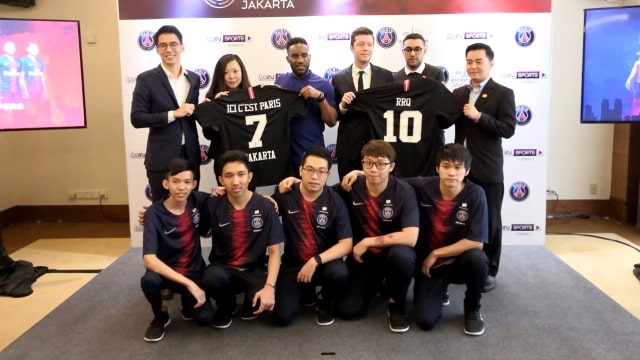 Kerjasama PSG dan Tim E-Sport RRQ Indonesia